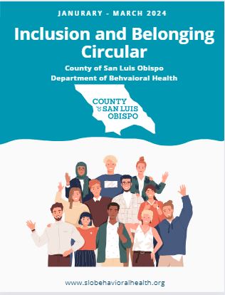 Group of people of different ethnic backgrounds waving. Click to view article, Inclusion and Belonging Circular January-March 2024