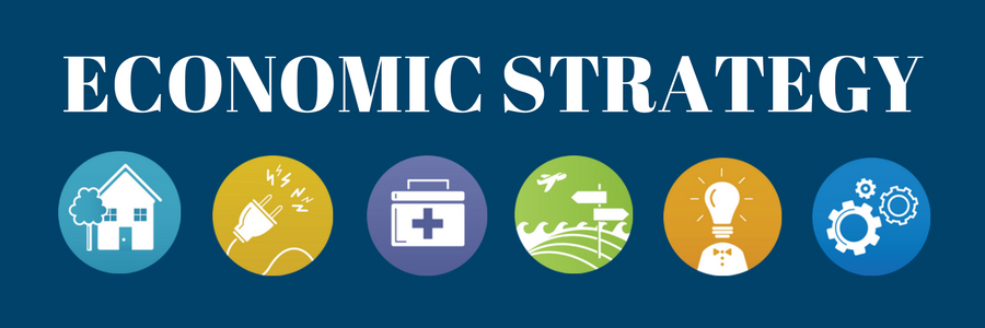 Economic strategy icons