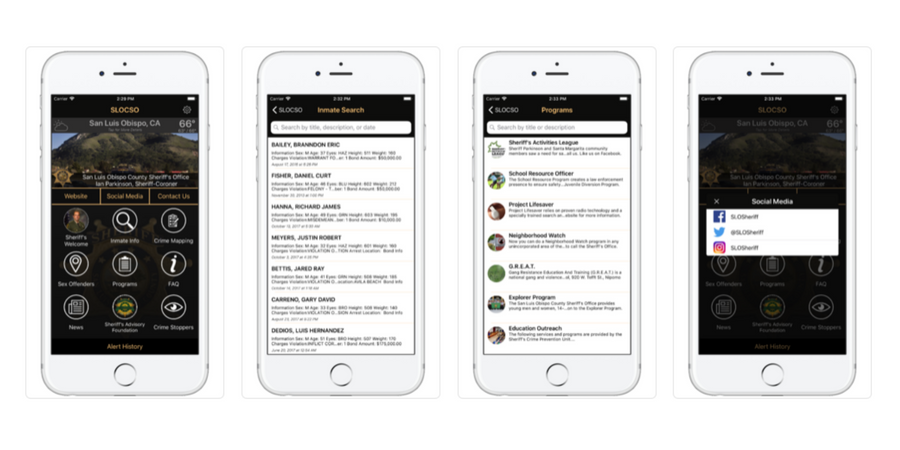  Click to view article, Sheriff's Office Launches New Mobile Phone App