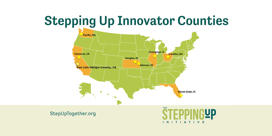 The County of SLO has been named a Stepping Up Innovator County.