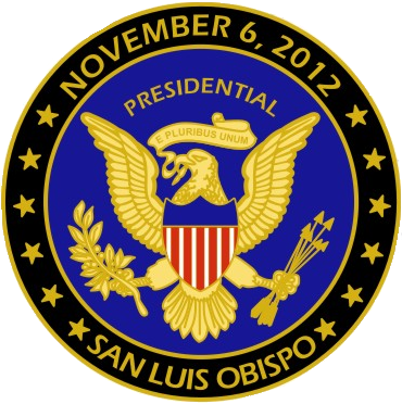 November 6, 2012 Presidential Election Pin
