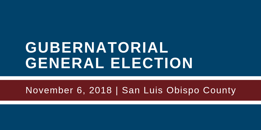  Click to view article, November 6, 2018 Gubernatorial General Election is Certified