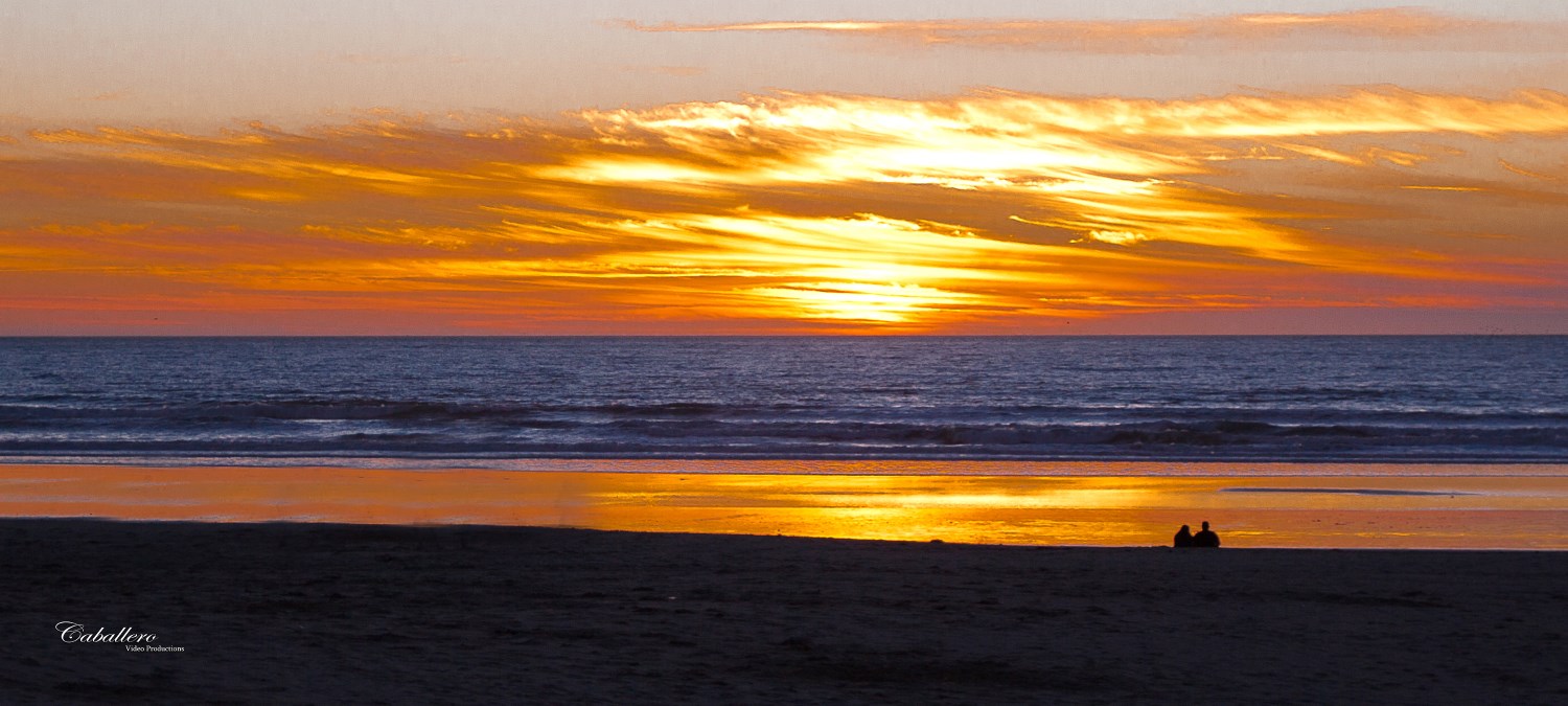 Sunset at Grover Beach. Photo by Alex Caballero Sr.