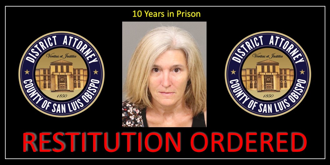 10 Years in Prison/Restitution Ordered
