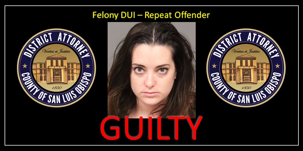 Booking Photo 02/28/2022 Gianna Catherine Brencola (DOB 10/15/1999)  Click to view article, Gianna Brencola pleads guilty to felony driving while under the influence of alcohol