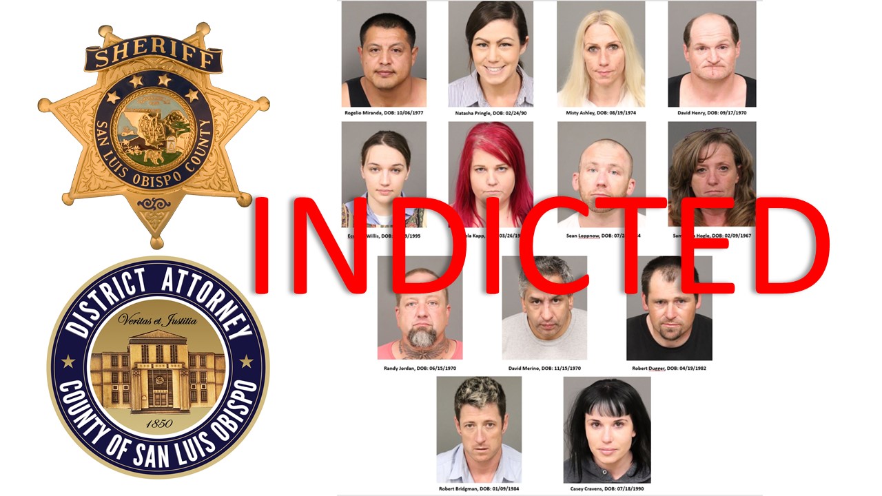 San Luis Obispo County Grand Jury Issues Indictment