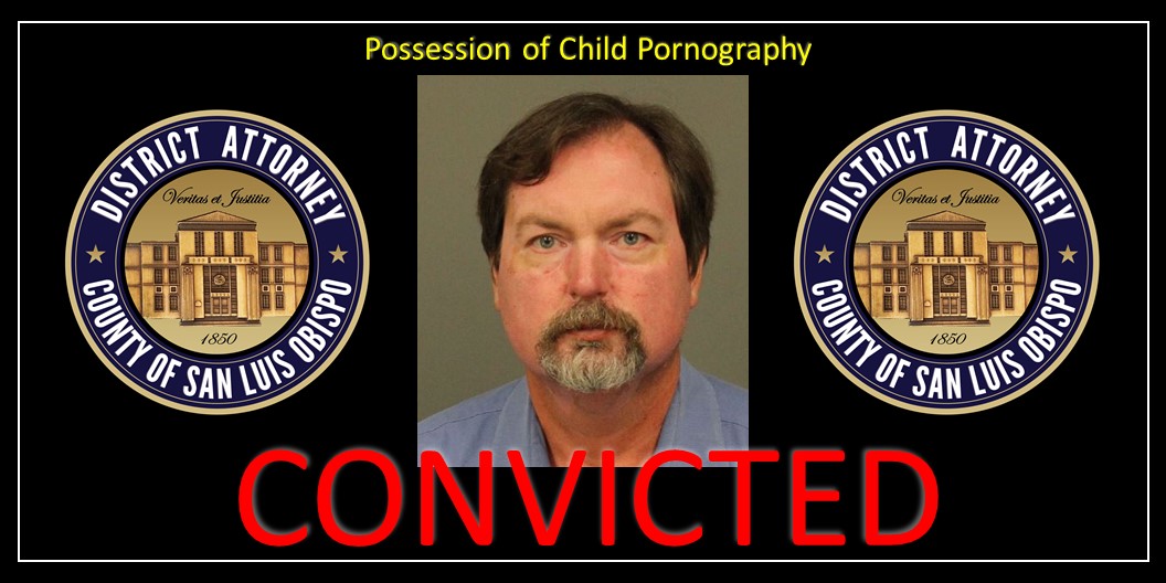 Booking Photo (9/24/2018) John Paul Russell (DOB 3/23/1968) Click to view article, Jury convicts John Paul Russell of Nipomo for possessing large volumes of child pornography images