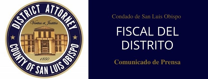 Fiscal Del Distrito Comunicado de Prensa