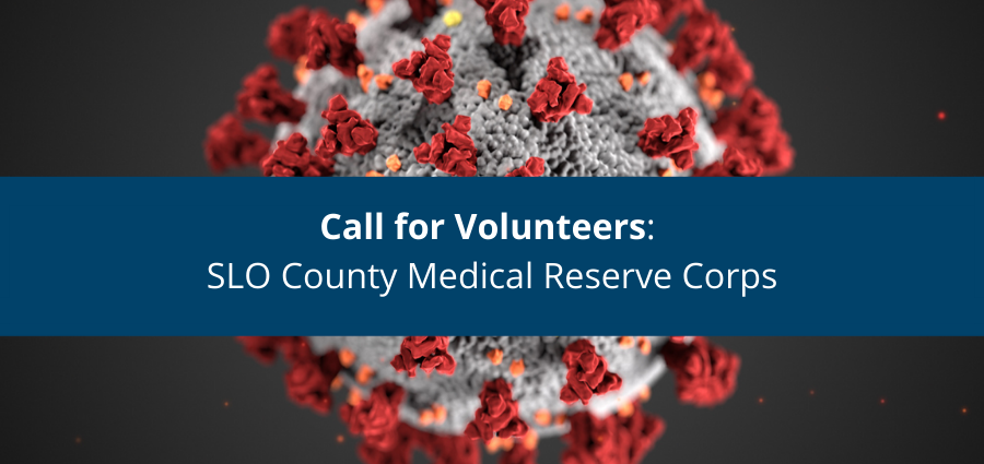 Call for Volunteers for County Medical Reserve Corps