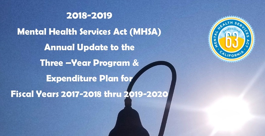 Bell, with text overlay that reads 2018-2019 Annual Update to the Three-year Program & Expenditure Plan for Fiscal Years 2017-2018 thru 2019-2020.