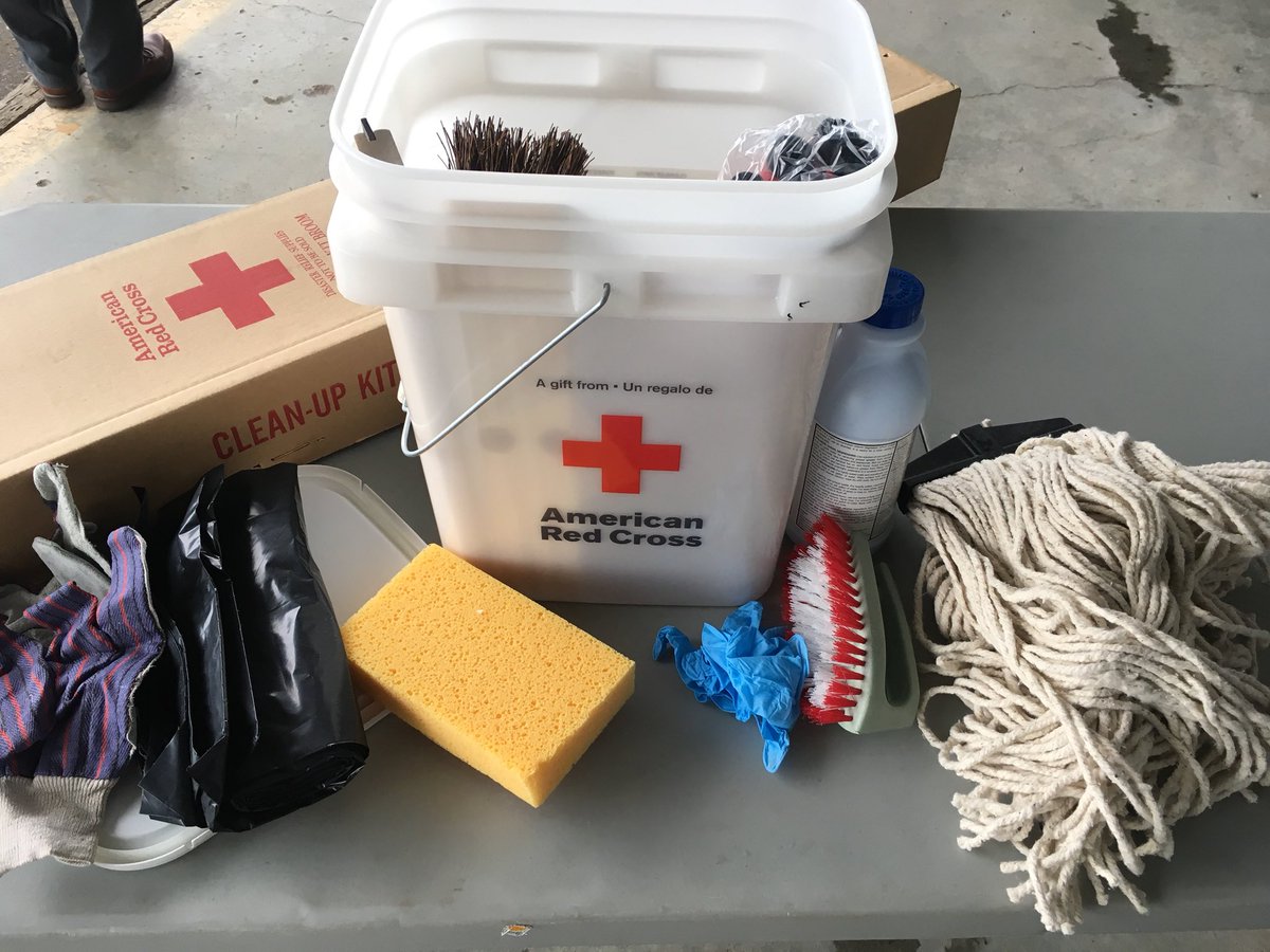 Red Cross Cleanup Kit for Flood Victims