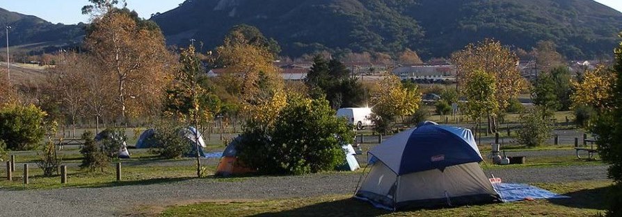 Tent Campers at El Chorro Campground