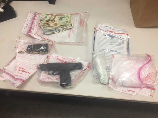 PRCS Click to view article, Probation Officers Take Firearm and Illegal Narcotics Off the Street