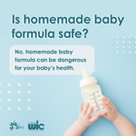 Is homemade baby formula safe?