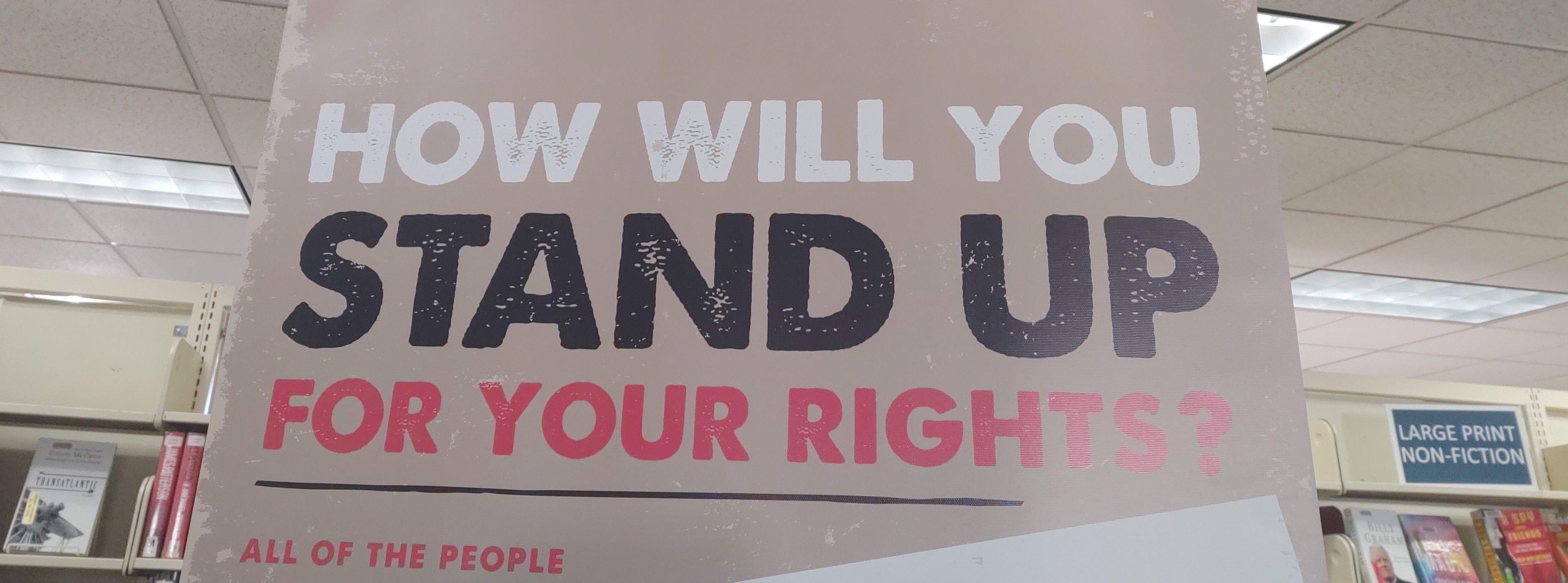 stand up for your rights poster