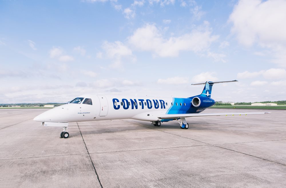 Contour's 30-seat Embraer ERJ-135