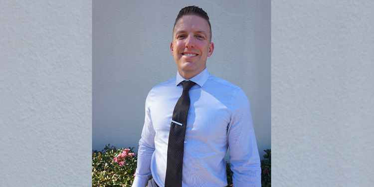 Josh Peters, LMFT, smiling at the camera.   Click to view article, Behavioral Health Welcomes New Mental Health Division Manager