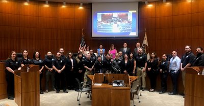 San Luis Obispo County Probation Department Staff Click to view article, Probation Service Week Recognized by the Board of Supervisors