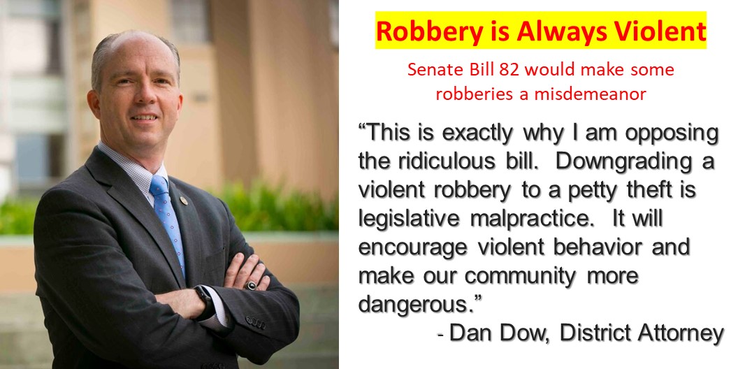 Message from District Attorney Dan Dow