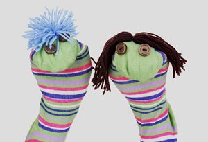 Sock puppets
