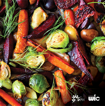 Assortment of fall vegetables