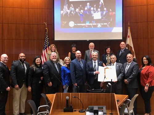 Board of Supervisors Honoring Probation Services Week 2022
