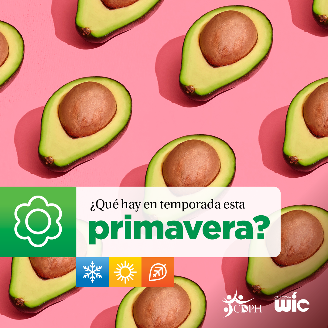 Exhibición de aguacates partidos por la mitad