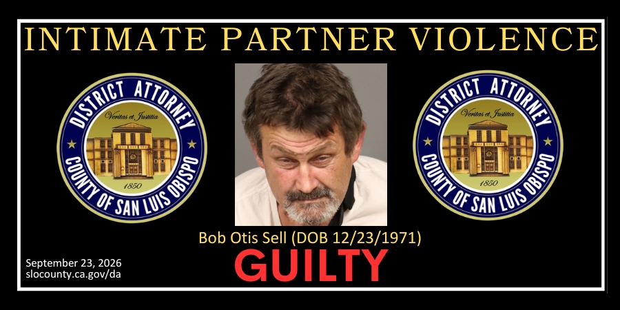 Booking Photo (07/27/2026) Bob Otis Sell (DOB 12/23/1971) Guilty