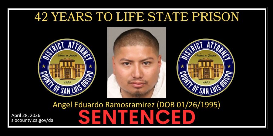 Booking Photo (06/04/2022) Angel Eduardo Ramosramirez (DOB 01/26/1995) Sentenced