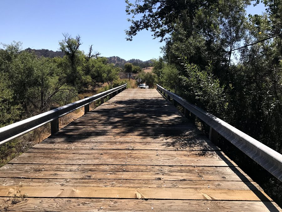 Bridge on Huasna Townsite Road, at Huasna River