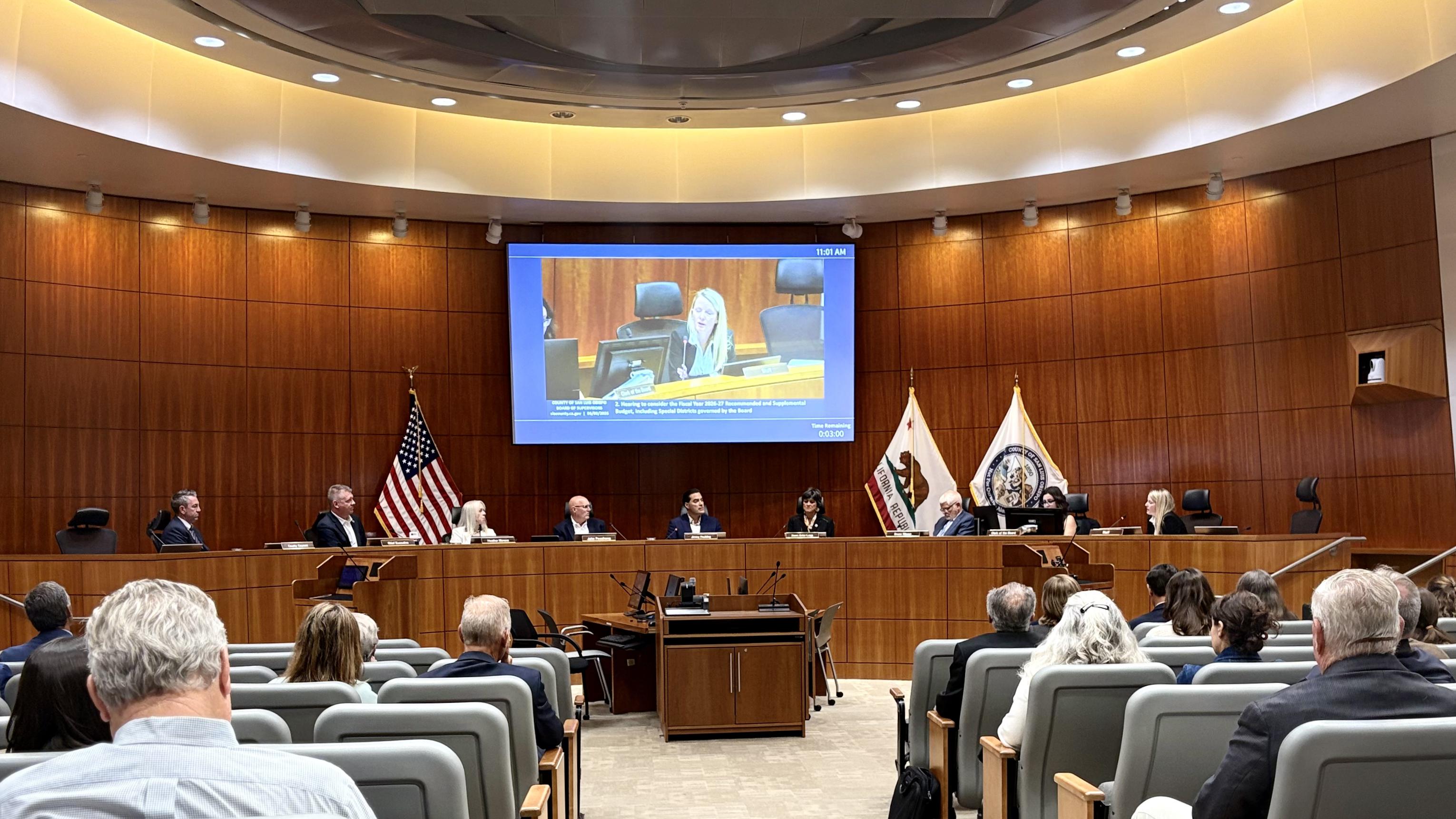 Board of Supervisors Budget Meeting