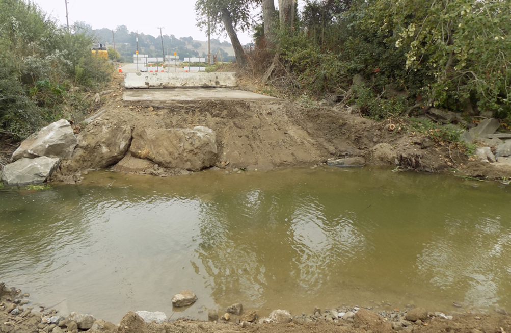 Image of the Cecchetti Road Bridge 