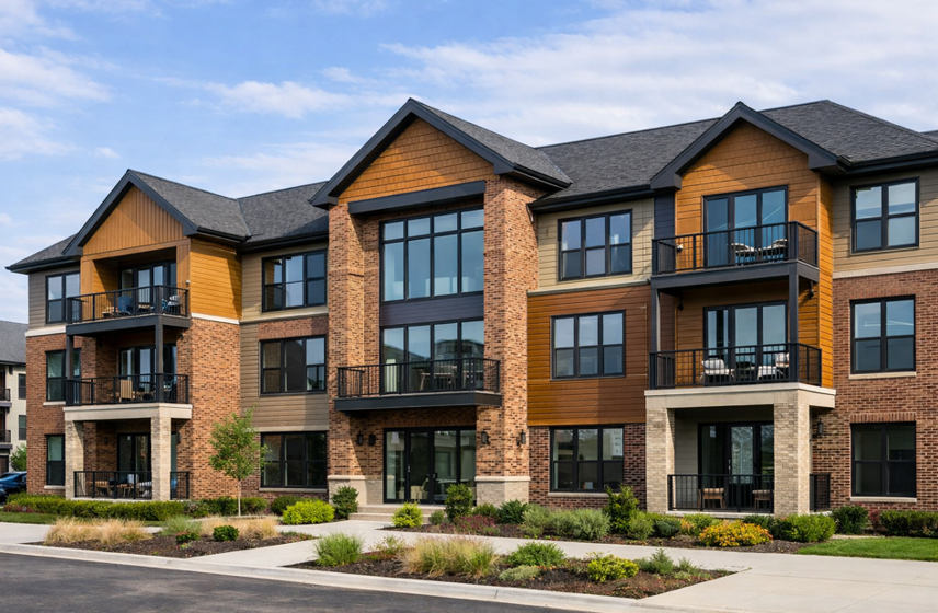 Picture of multi-family housing