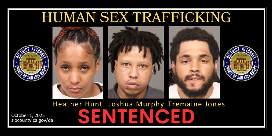 Human Sex Trafficking Guilty Booking Photos Heather Hunt (6/19/2023) Joshua Murphy (6/5/2023) Tremaine Jones (6/19/2023)