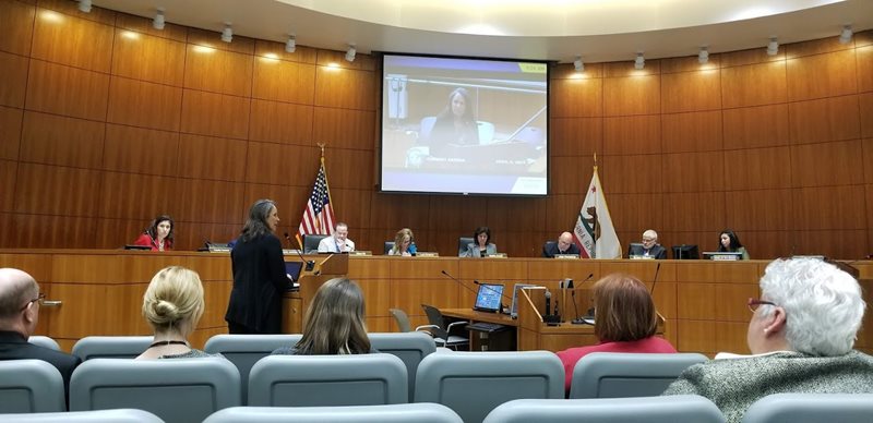 Anne Robin, Behavioral Health Director, answering questions from the Board of Supervisors. Click to view article, County Approves Funding for Residential Treatment Center
