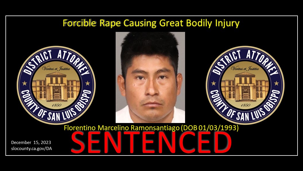 Booking Photo 04/29/2021 Florentino Marcelino Ramonsantiago (DOB 01/03/1993) Sentenced