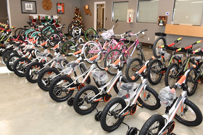 Click to view article, Christmas Bicycle Donations