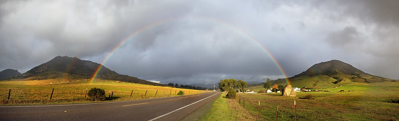 Rainbow over Los Osos Valley Road