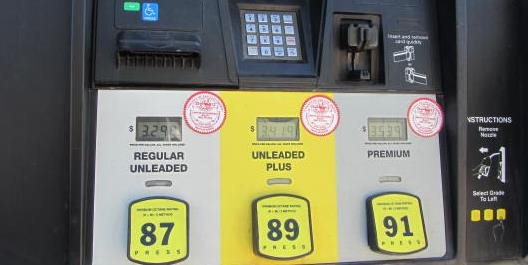 Gas Pump with Payment Pin Pad