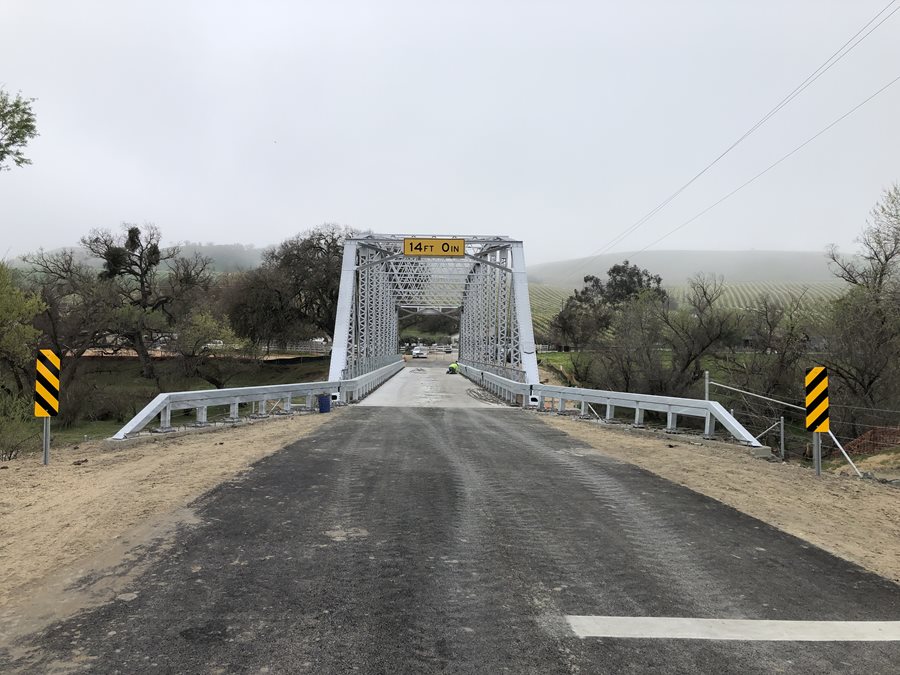Estrella River Bridge on River Grove Drive, Whitley Gardens